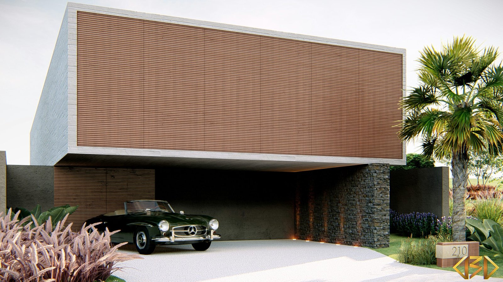 classic black convertible coupe parked beside building