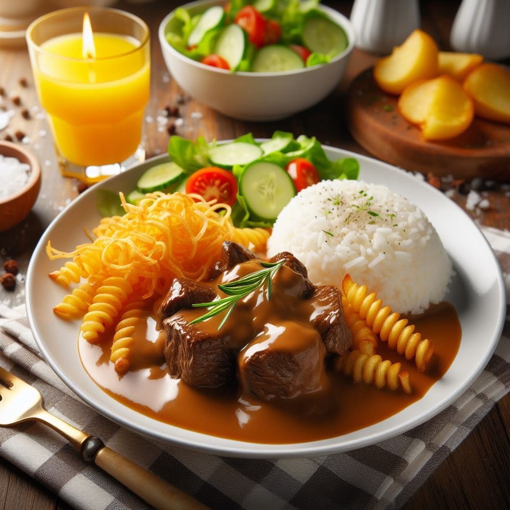 Estrogonofe de Carne: Um prato clássico e reconfortante 1