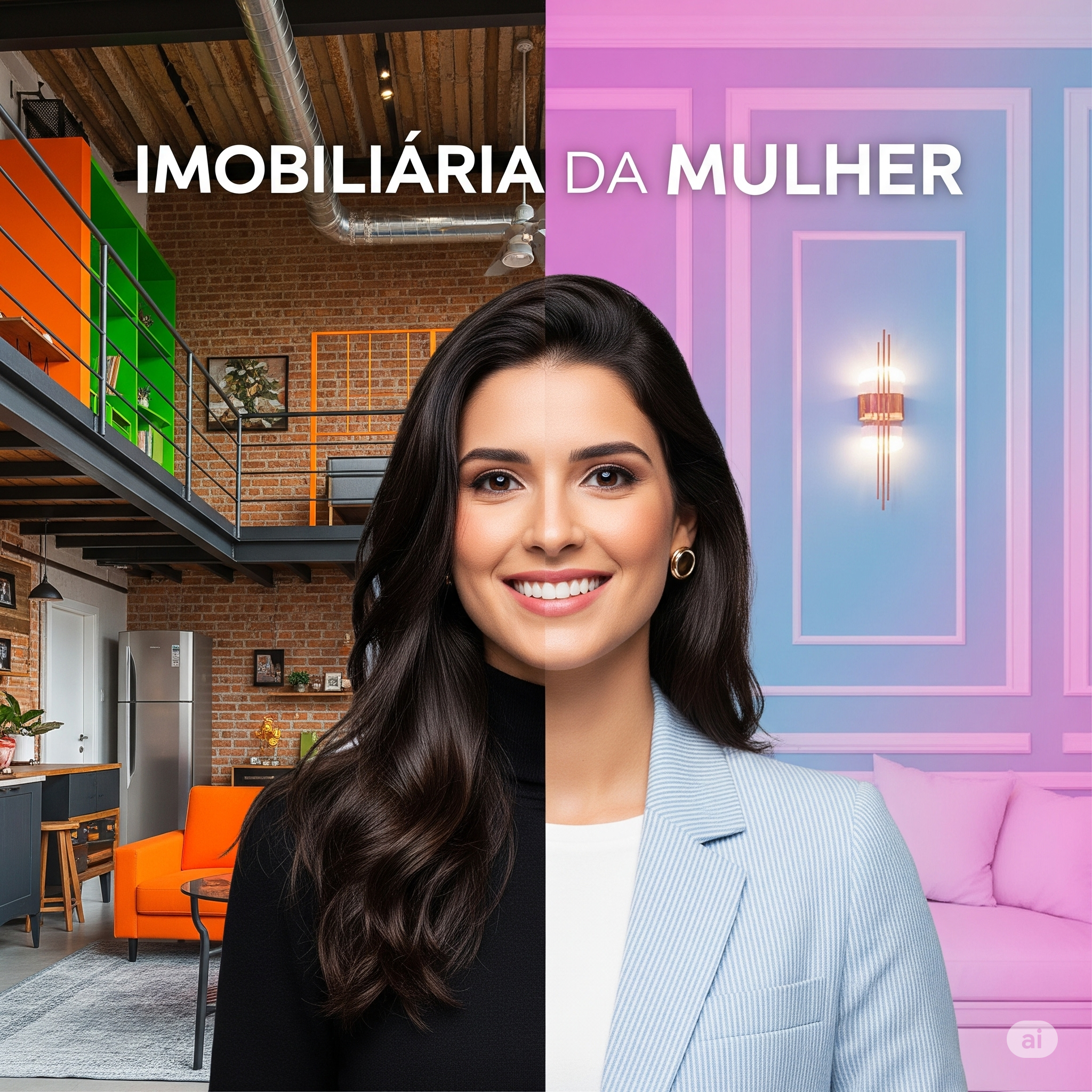 Sistema tecnológico Loft + IMOBILIÁRIA DA MULHER® 2
