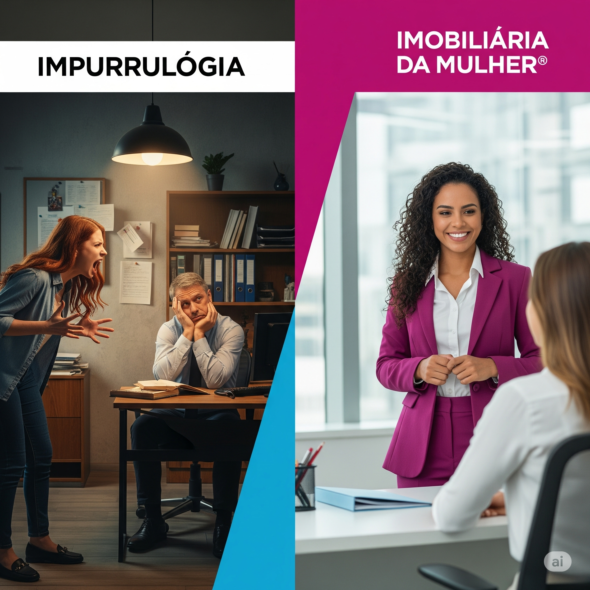 Impurrulogia: A ‘arte’ de atender mal os clientes — e por que a Imobiliária da Mulher® é o completo oposto disso 2