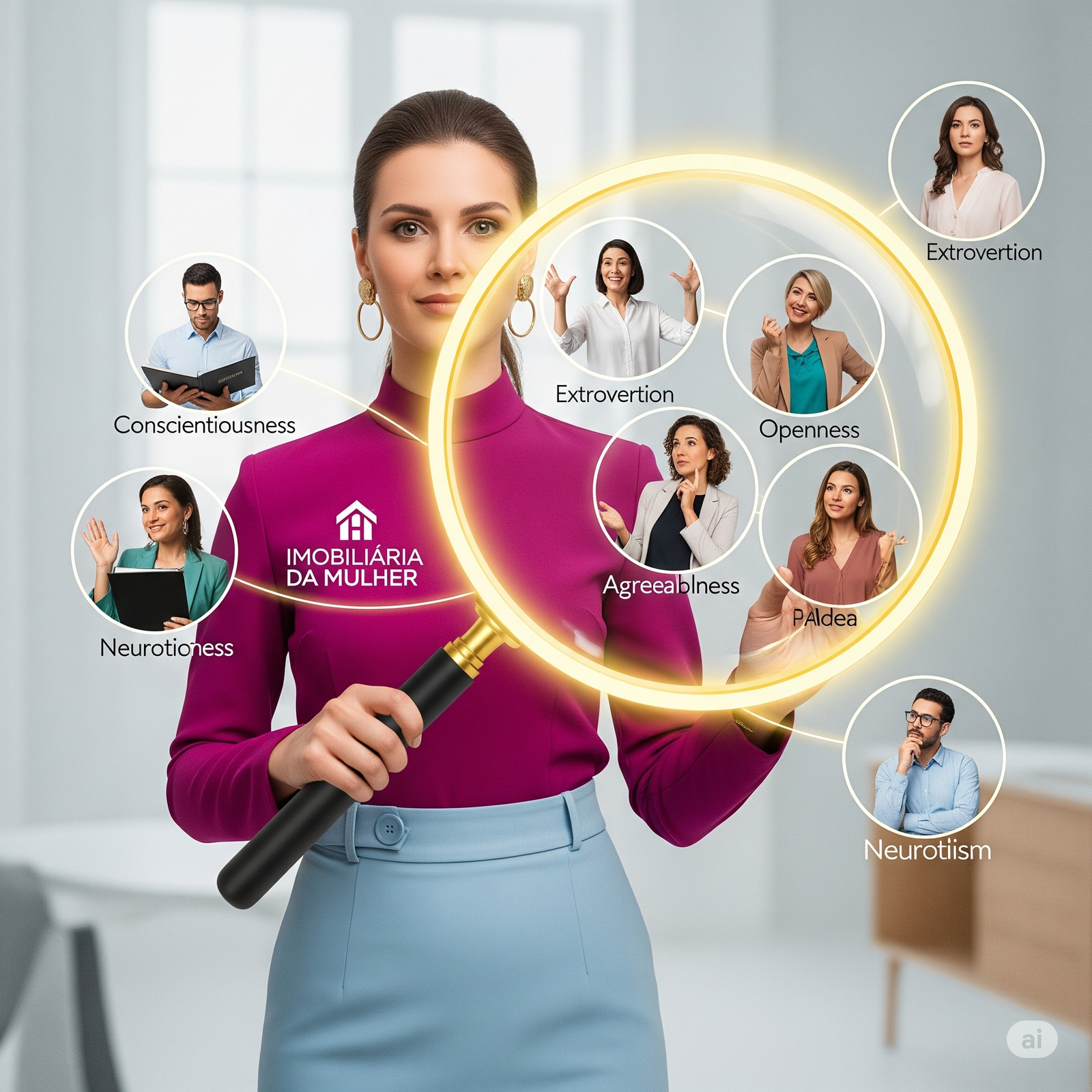 Decifre a Personalidade do Seu Cliente (e a Sua!): O Modelo Big Five no Mundo Imobiliário 1