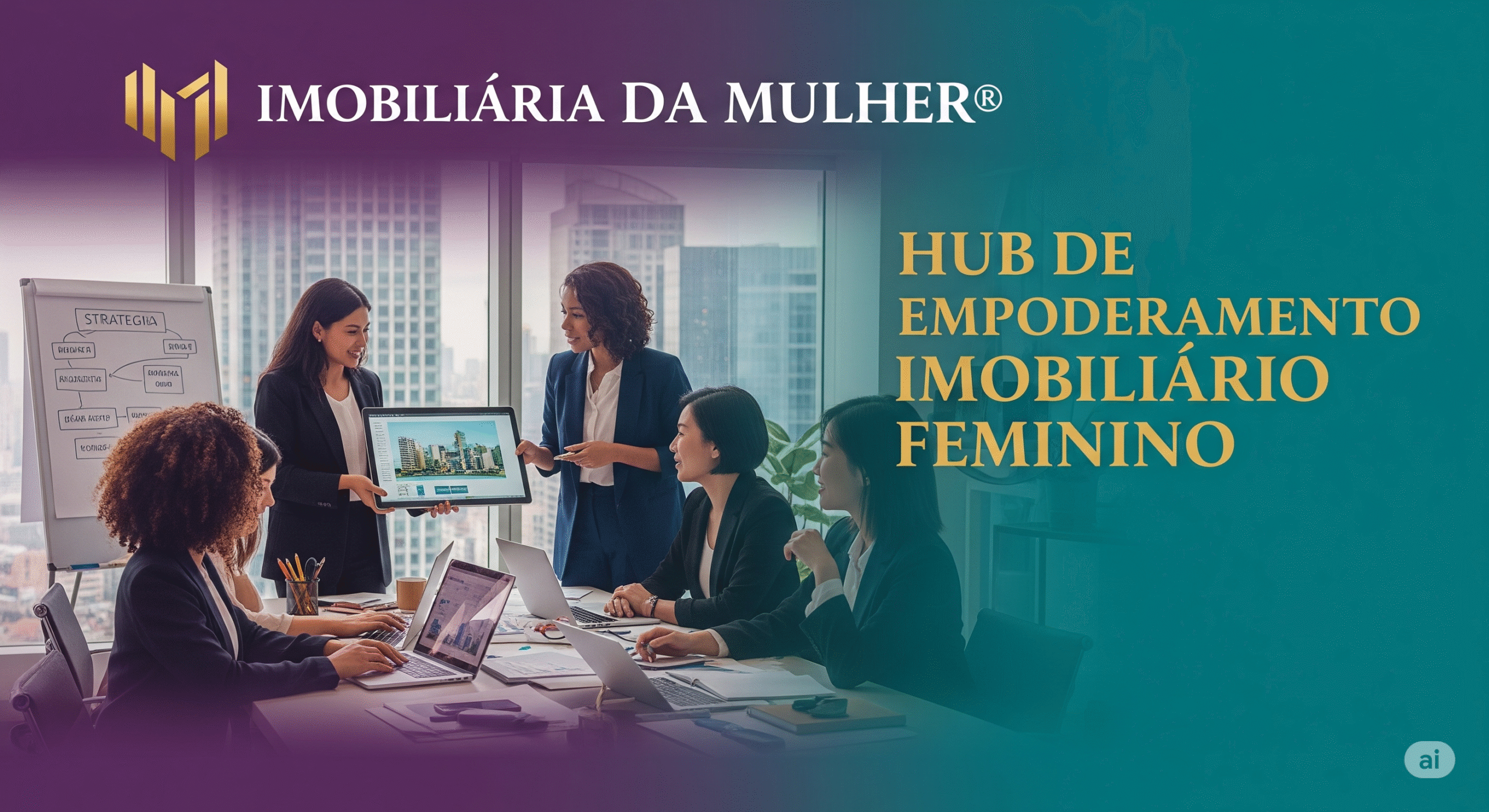 Centro (Hub) de Empoderamento Imobiliário Feminino 1