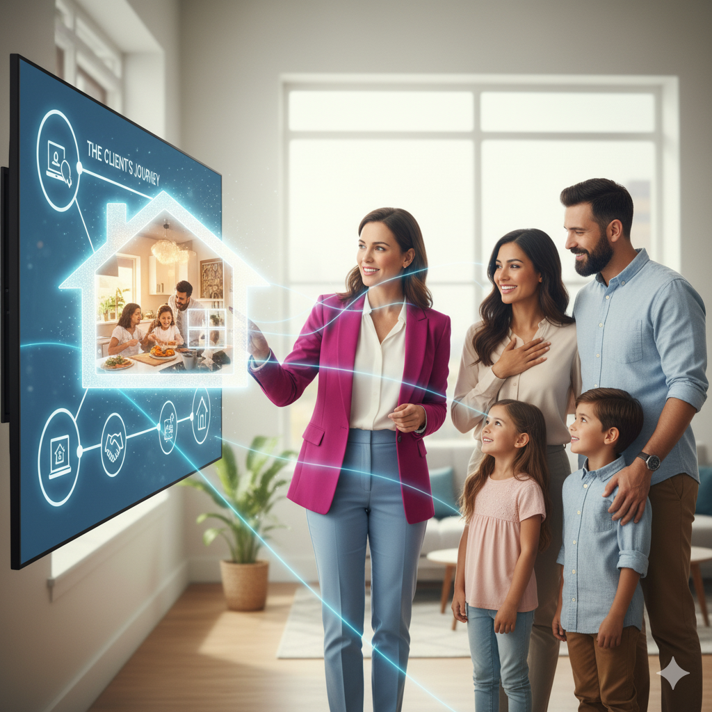 Tema de Treinamento: A Jornada da Cliente: Mapeando Experiências Memoráveis na IMOBILIÁRIA DA MULHER® – Do Primeiro Contato à Concretização do Sonho 1