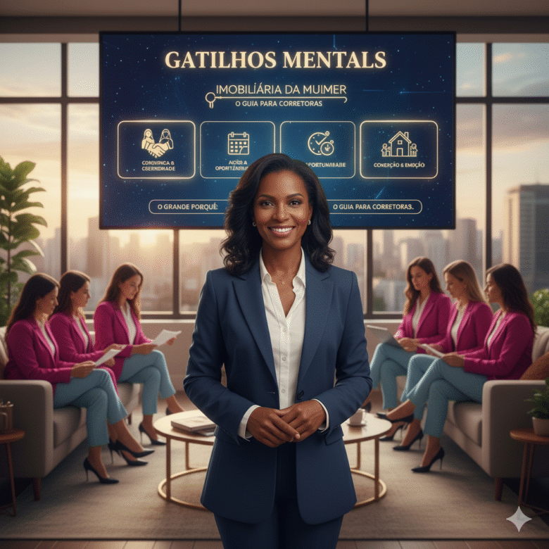 Adaptação dos “Gatilhos Mentais” para Corretoras da IMOBILIÁRIA DA MULHER®